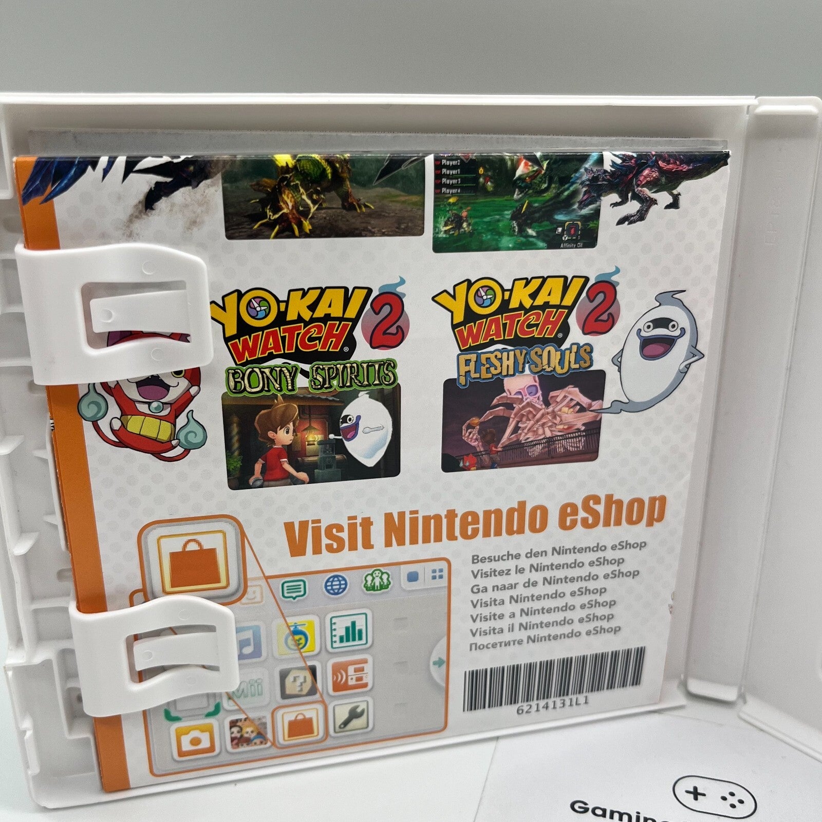 Yo-Kai Watch 2 Polpanime Nintendo 3DS Italiano Completo con Manuale COME NUOVO