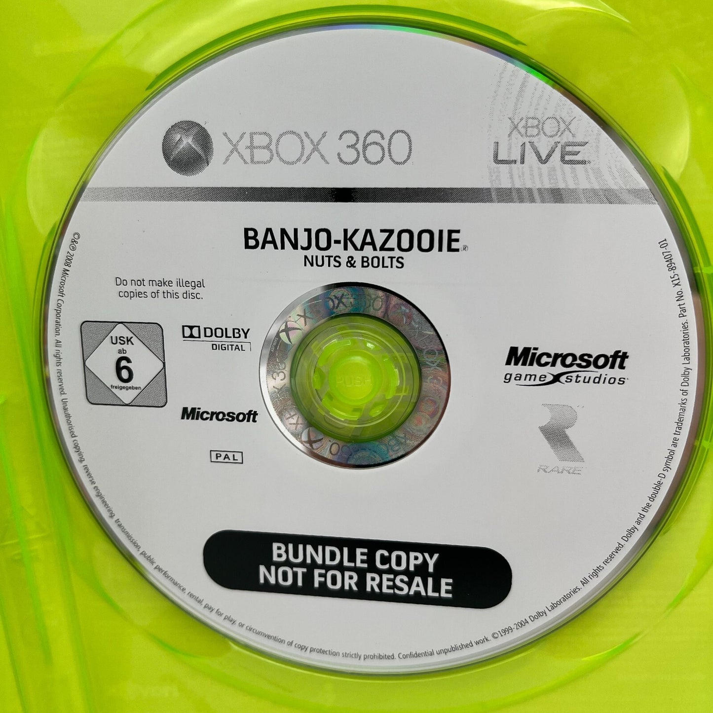 Banjo Kazooie Nuts & Bolts Xbox 360 Italiano Completo con Manuale PAL COME NUOVO