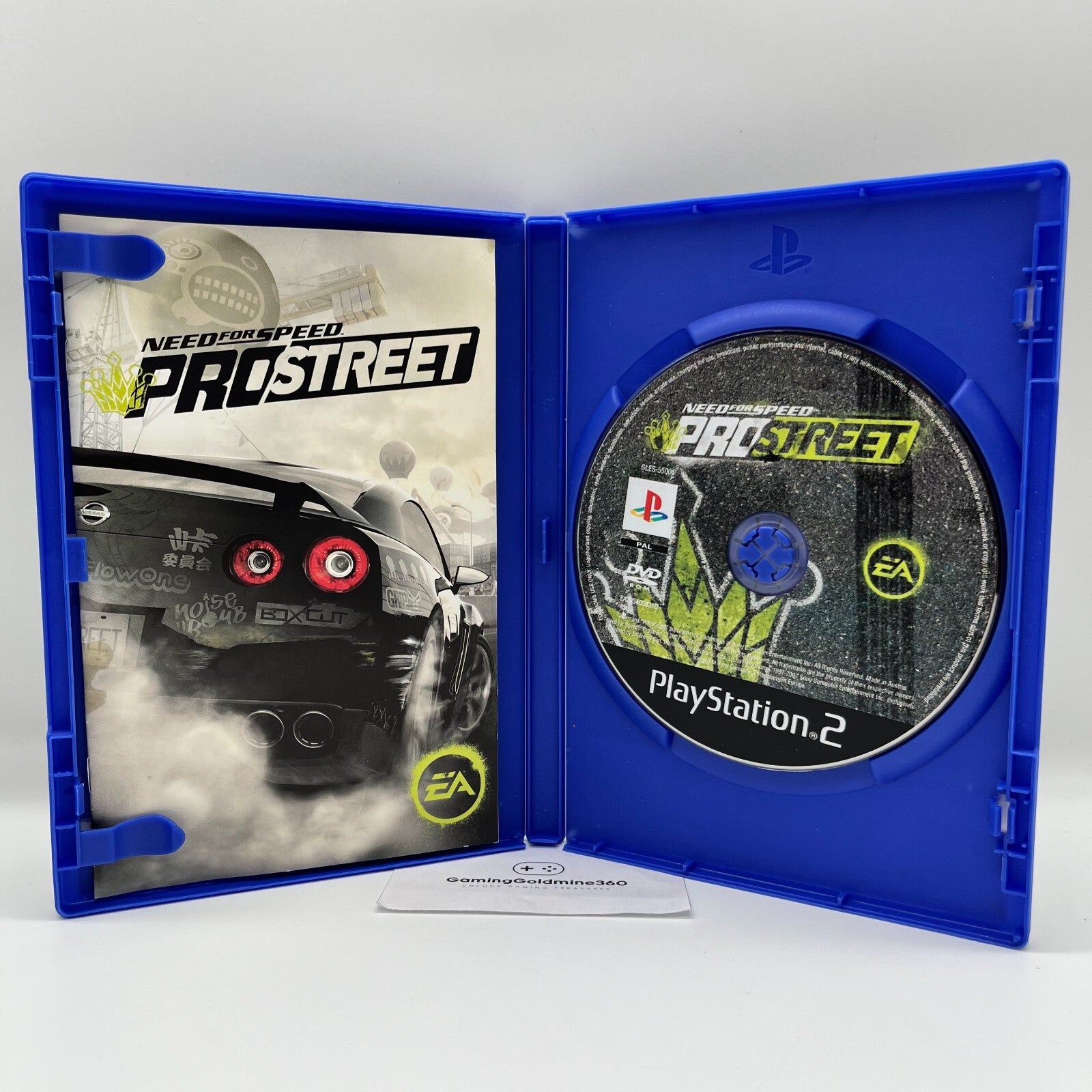 Need for Speed Pro Street PS2 Italiano Completo Sony Playstation 2 PAL COMENUOVO