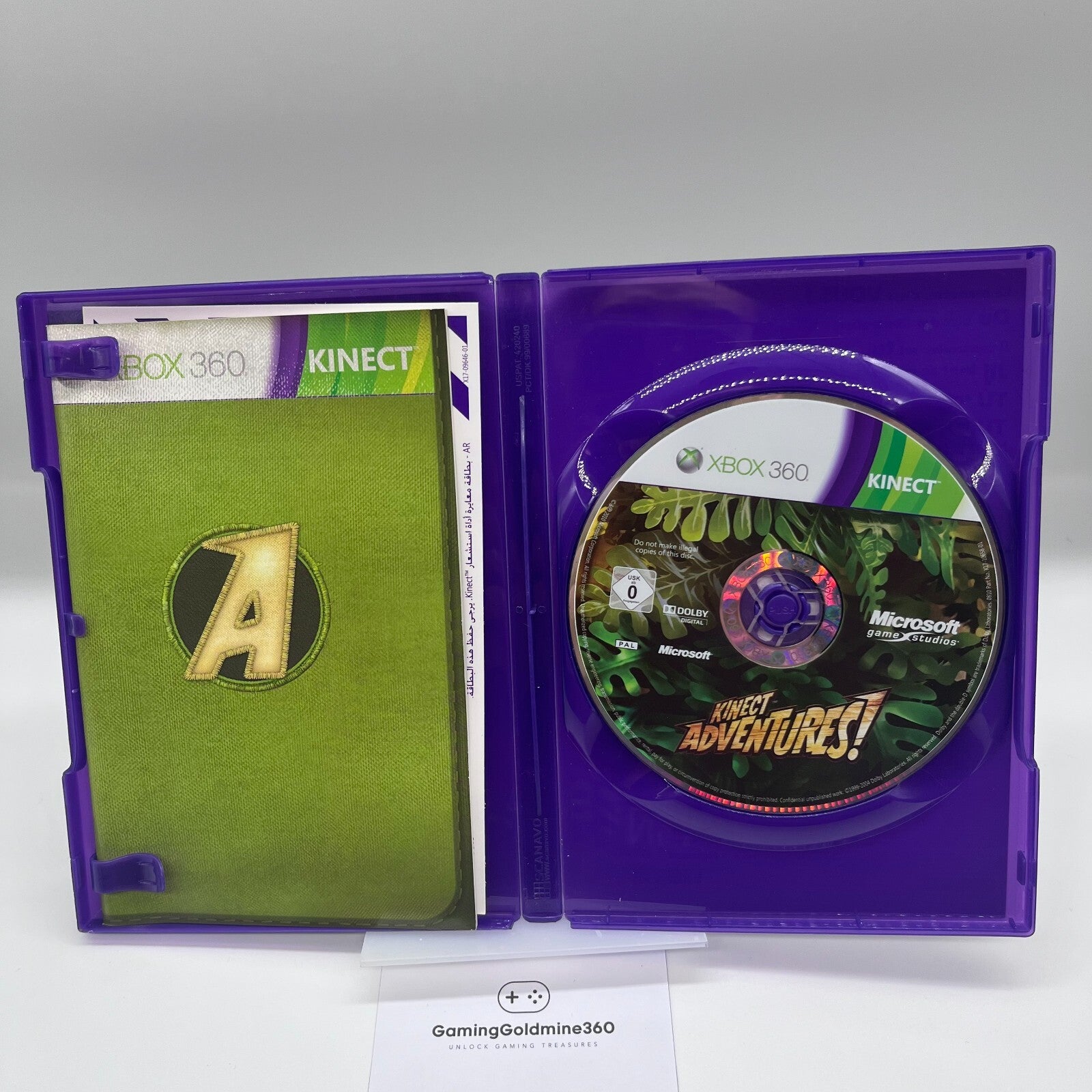 Kinect Adventures! Xbox 360 Italiano Completo PAL Microsoft Xbox360 OTTIME CONDI