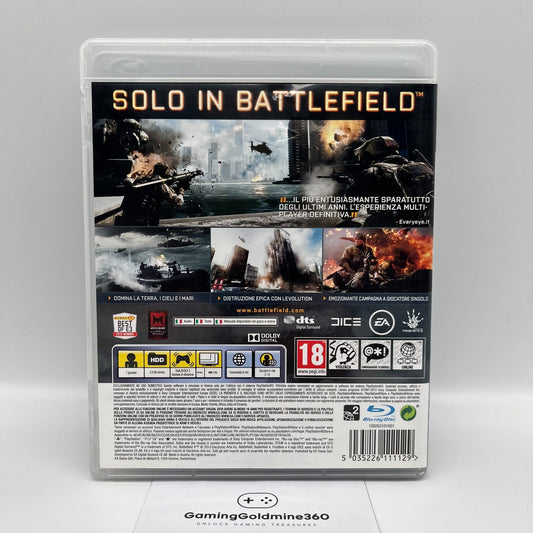 Battlefield 4 PS3 Italiano Completo con Manuale PAL EA Dice Sony PlayStation 3
