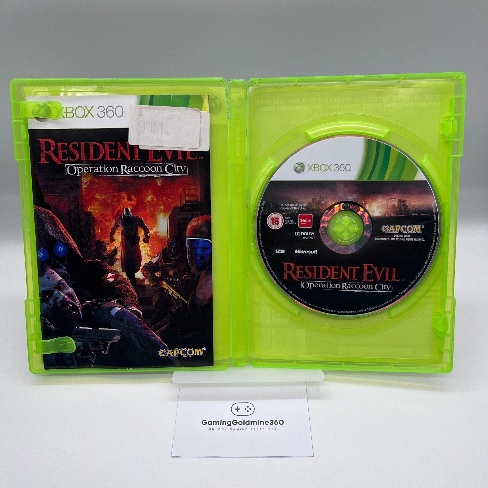 Resident Evil Operation Raccoon City Xbox 360 PAL Italiano COMPLETO con Manuale