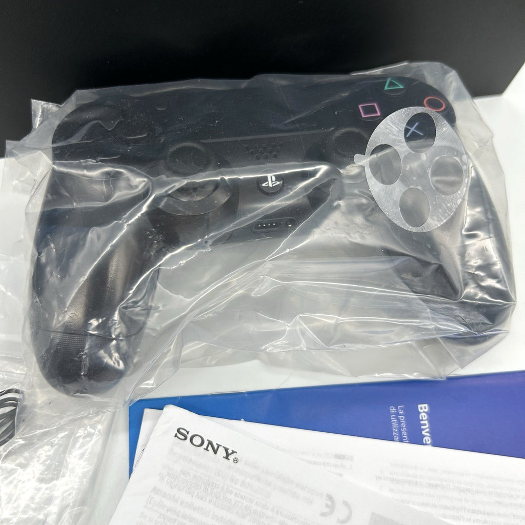 PlayStation 4 500GB Jet Black – Boxata, corredo completo