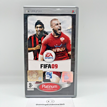 FIFA 09 2009 PSP Italiano Completo con Manuale Sony PlayStation Portable OTTIMO