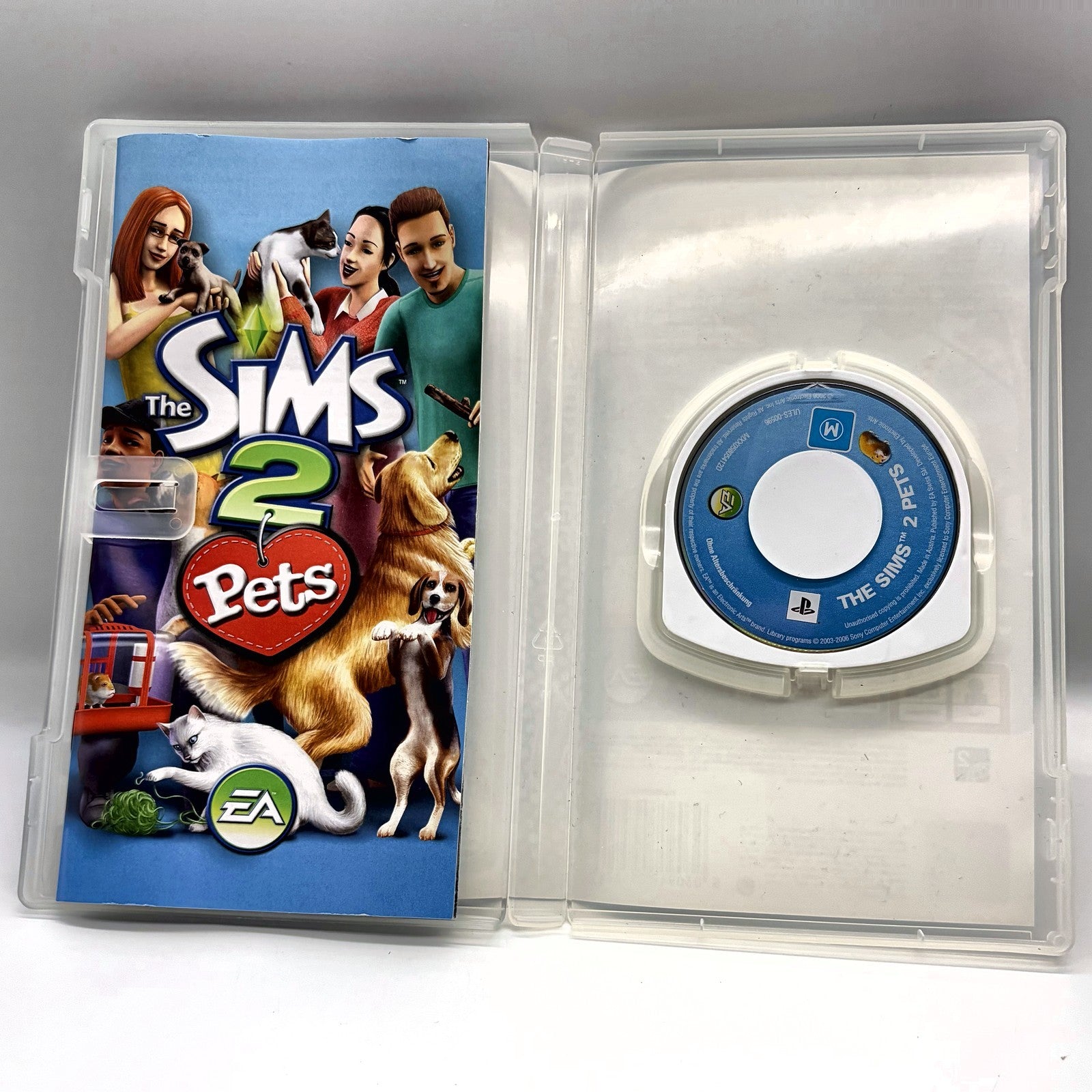 The Sims 2 Pets PSP PlayStation Portable PAL ITA Electronic Arts Essentials CIB