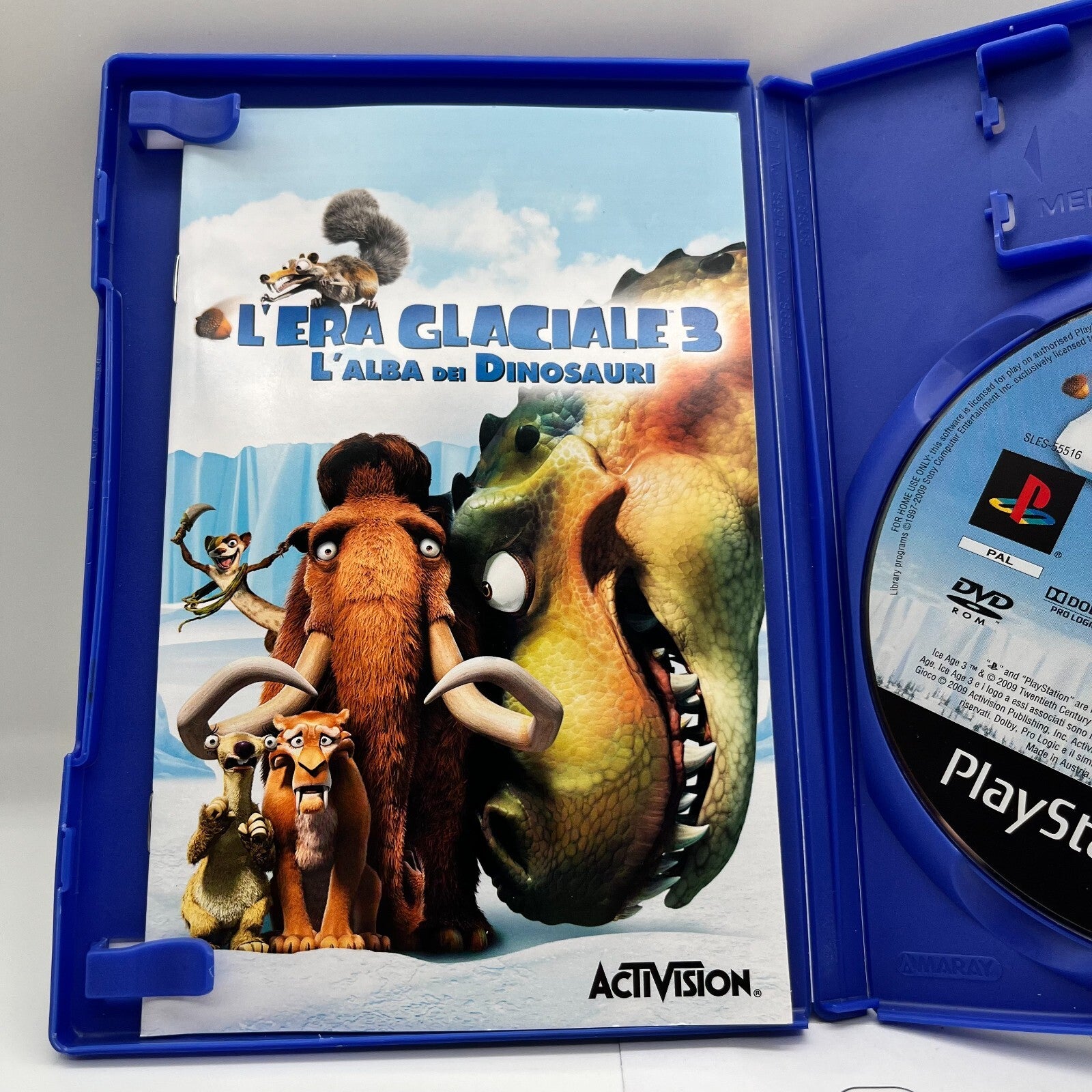 L'Era Glaciale 3 L'alba dei Dinosauri PS2 Italiano Completo PAL PlayStation 2
