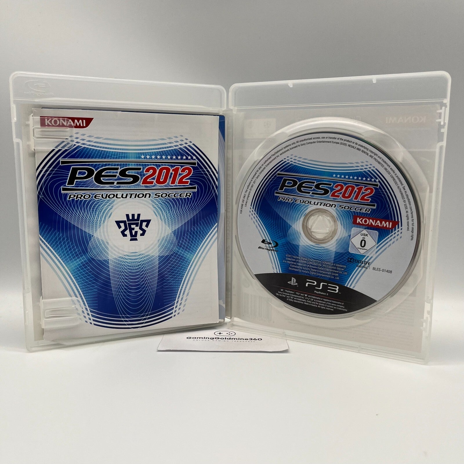 PES 2012 PS3 Italiano Completo Sony PlayStation 3 Pro Evolution Soccer Gioco TOP