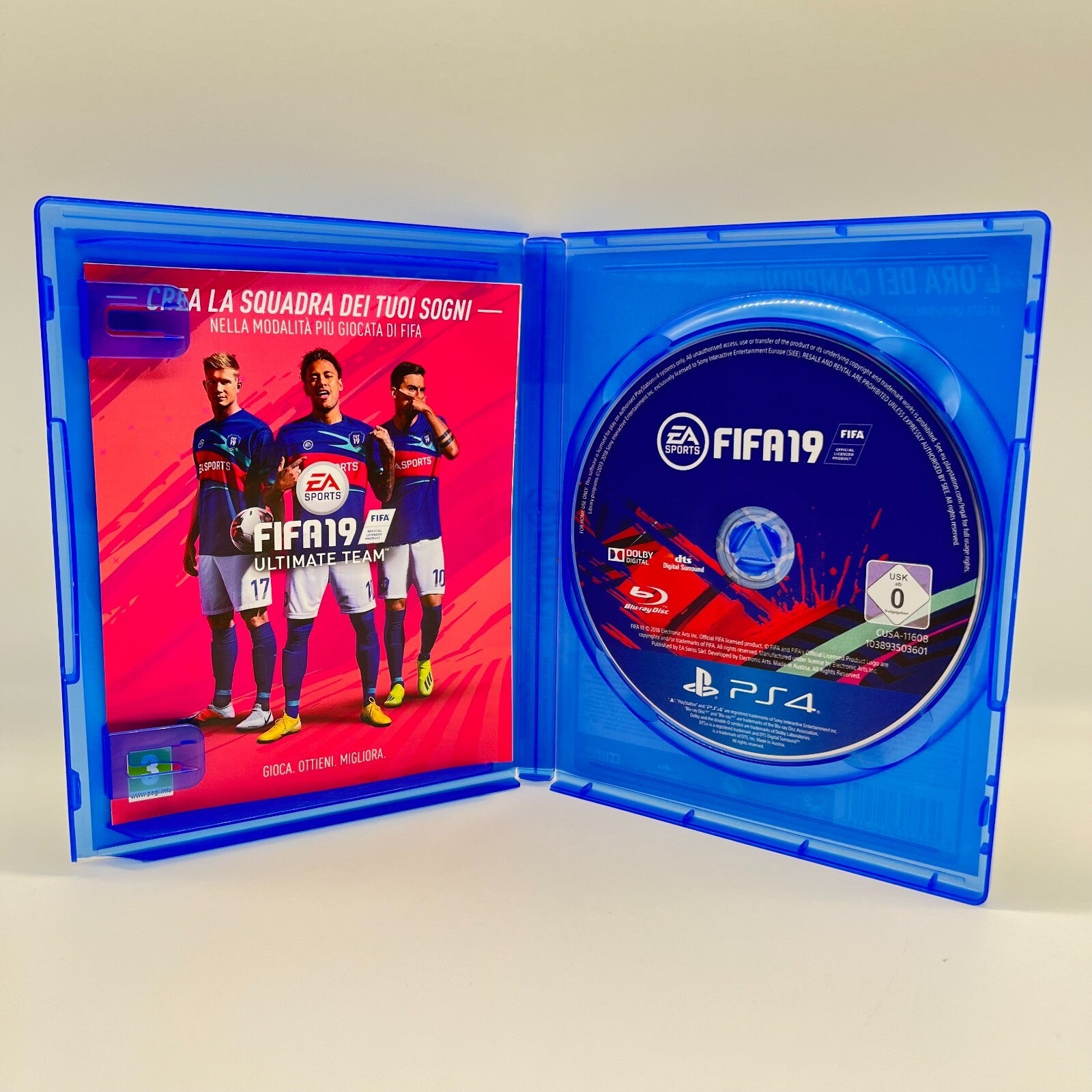 FIFA 19 PS4 Italiano | Completo | EA Sports | Sony PlayStation 4 | Ottime Condiz