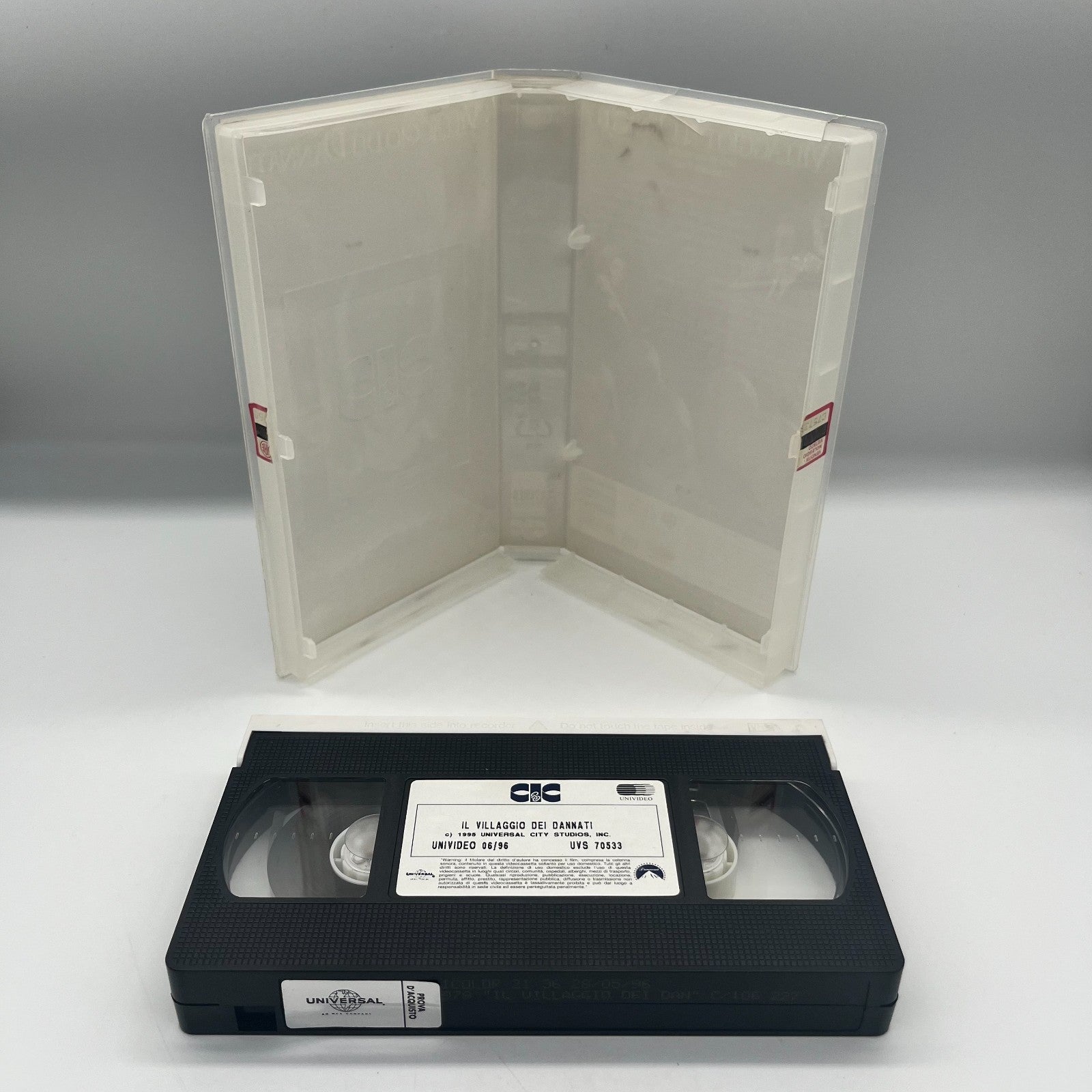 VHS Villaggio dei Dannati 🎬 John Carpenter 1995 Ita Horror Universal CIC Rara