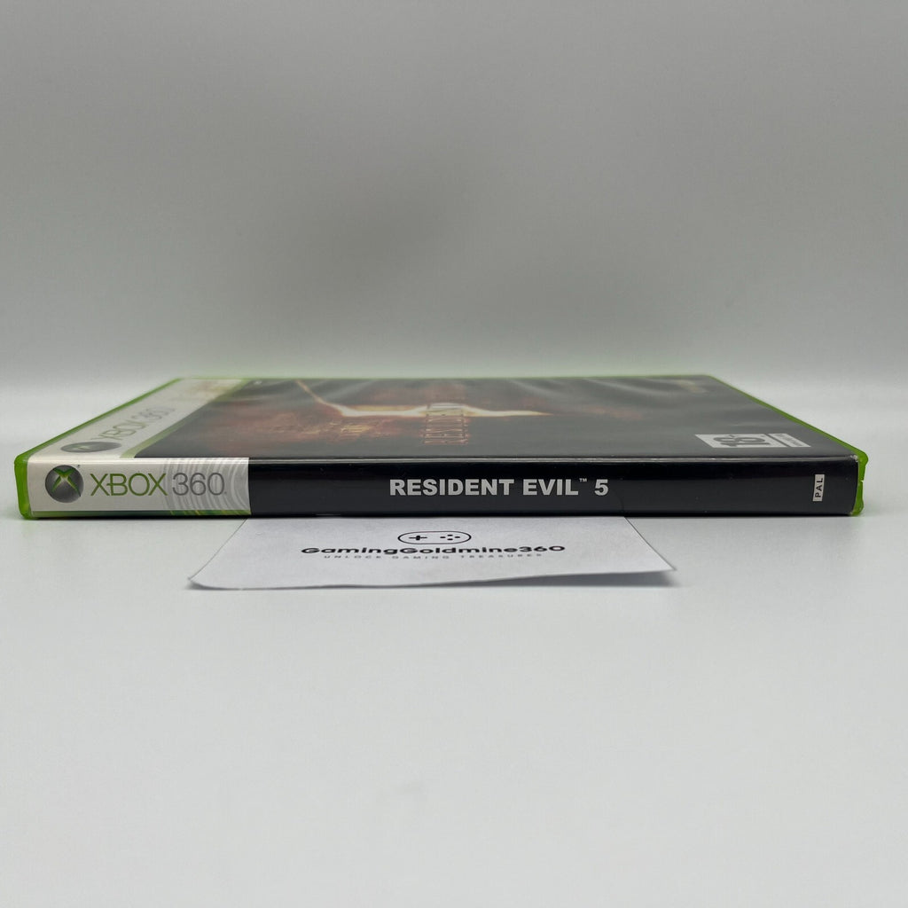 Resident Evil 5 Xbox 360 Italiano Completo con Manuale PAL Capcom Microsoft TOP