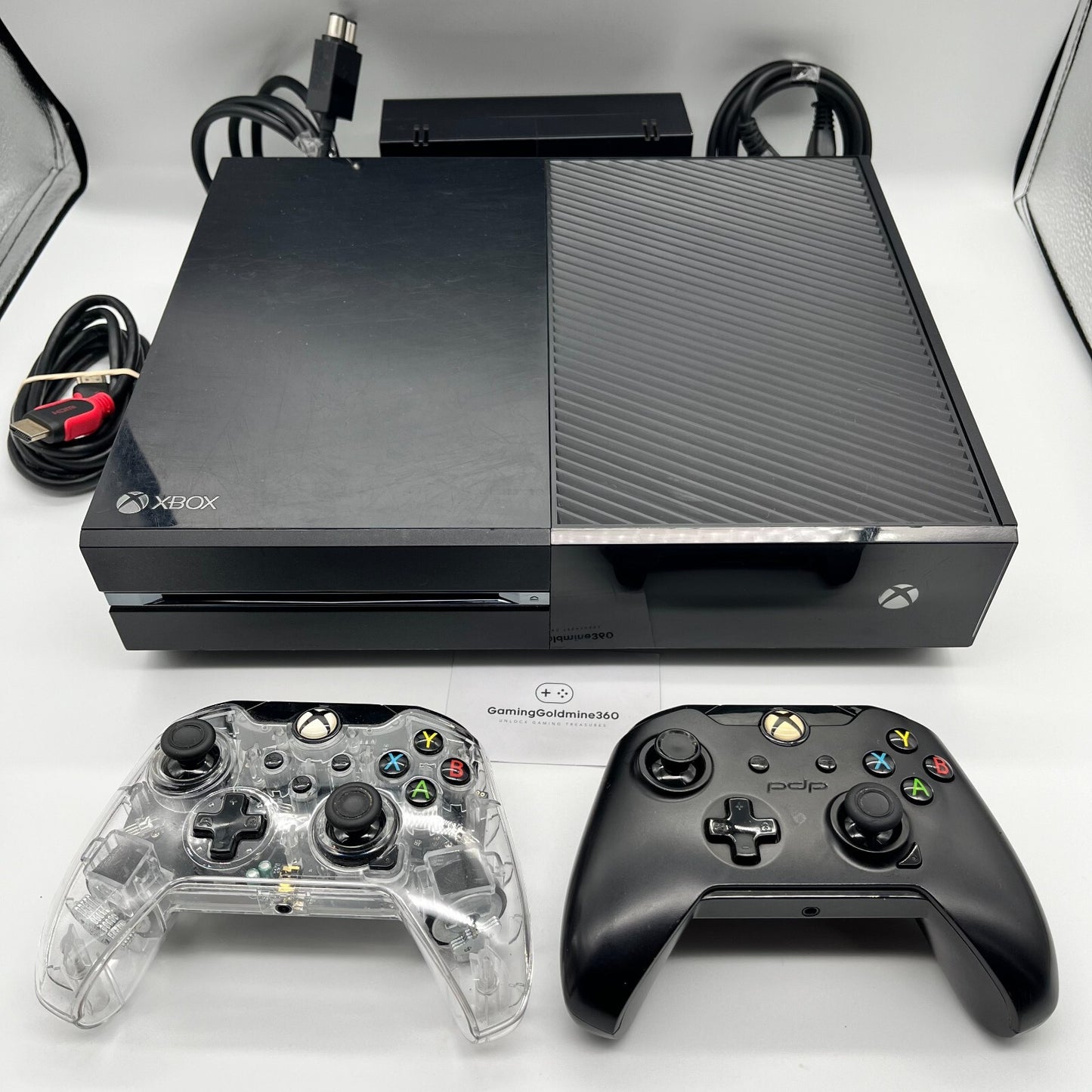 Xbox One Console 500GB Matte Black Microsoft Completa + 2 Controller e Cavi TOP