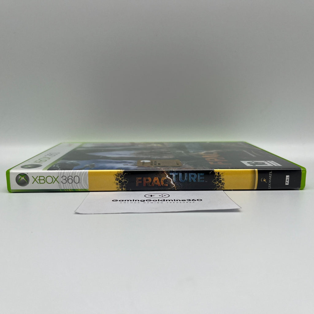 Fracture Xbox 360 Italiano Completo con Manuale Lucasarts Microsoft RARO! OTTIMO