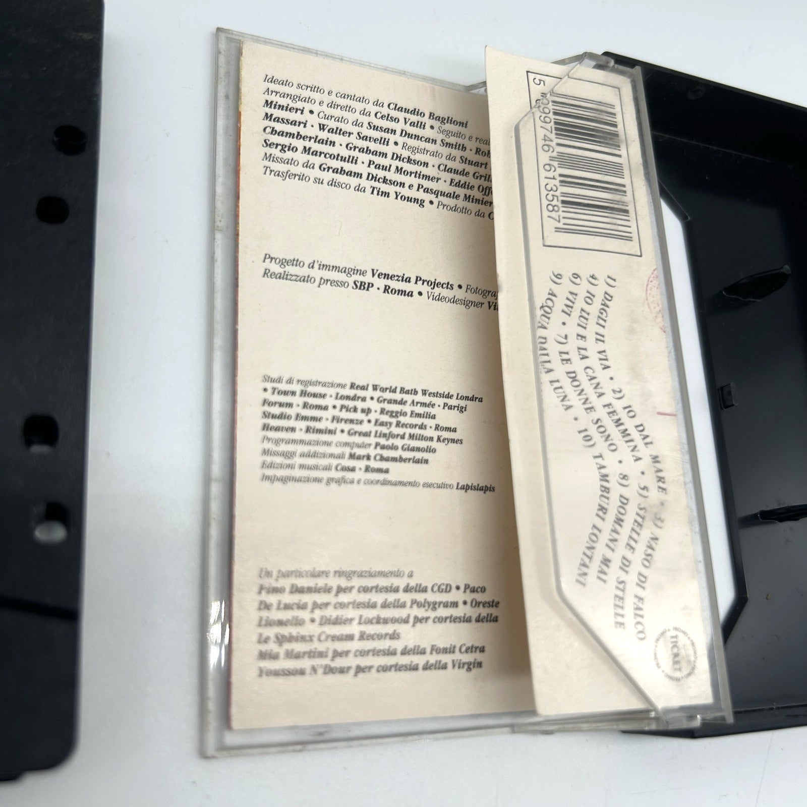 Claudio Baglioni Lotto 2 Musicassette MC Oltre CBS 1990 e RCA Anni 70 Testate