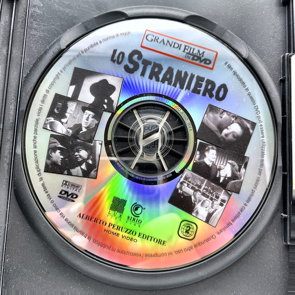 Lo Straniero DVD Orson Welles Edward G. Robinson Loretta Young Thriller Noir ITA
