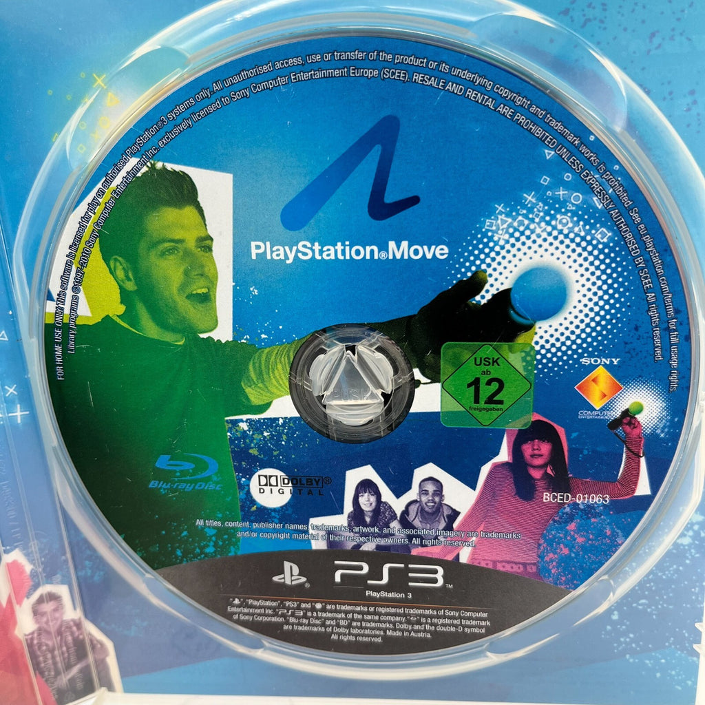 Sports Champions + PlayStation Move Starter Disc PS3 Italiano Completo PAL OTTIM