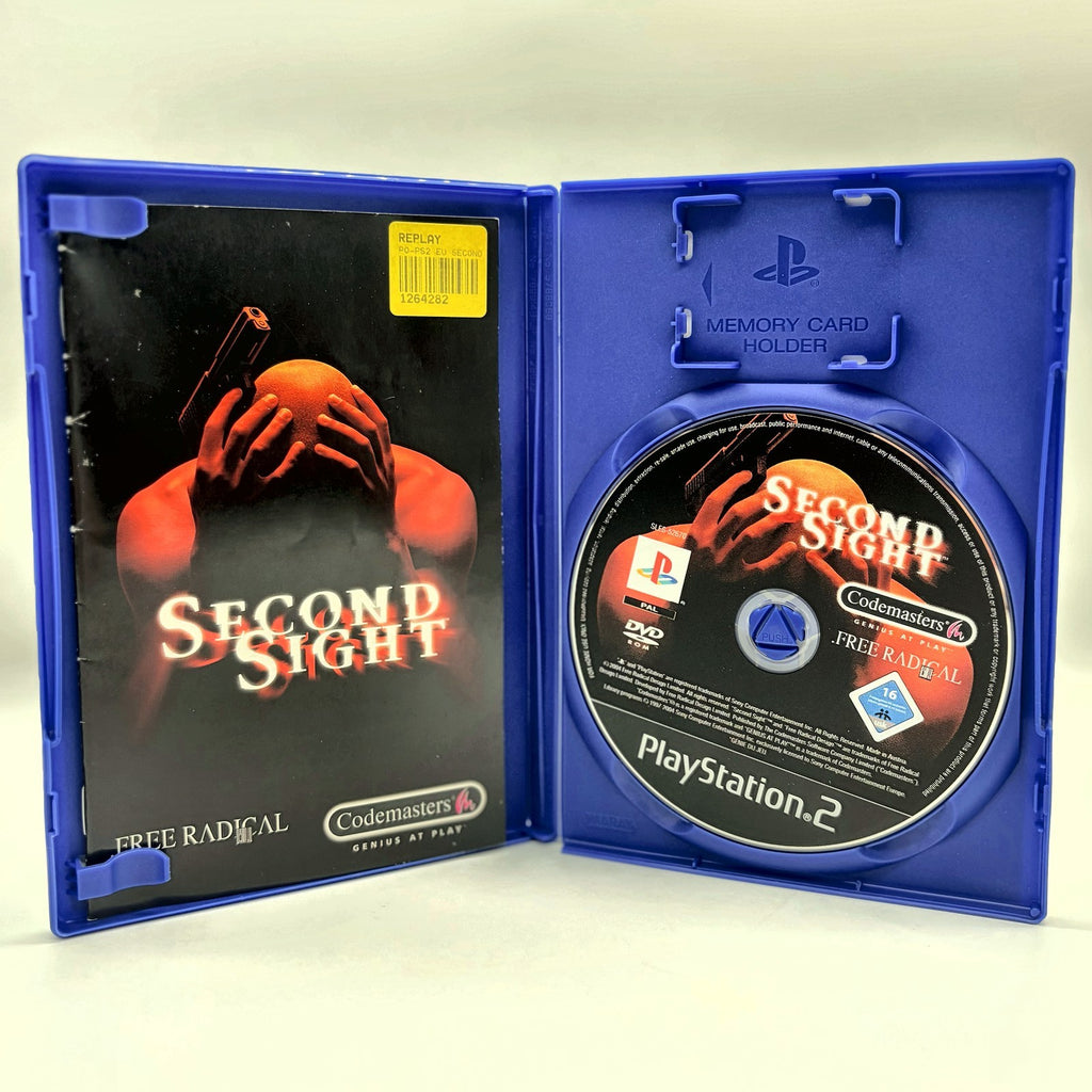Second Sight PS2 PlayStation 2 PAL Inglese Codemasters Free Radical Azione