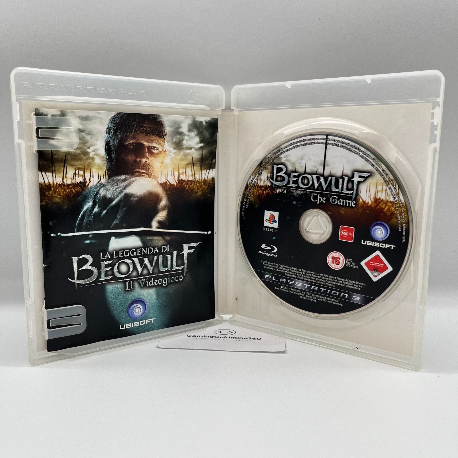 La Leggenda di BEOWULF PS3 Italiano Completo PAL Ubisoft Sony PlayStion 3 OTTIMO