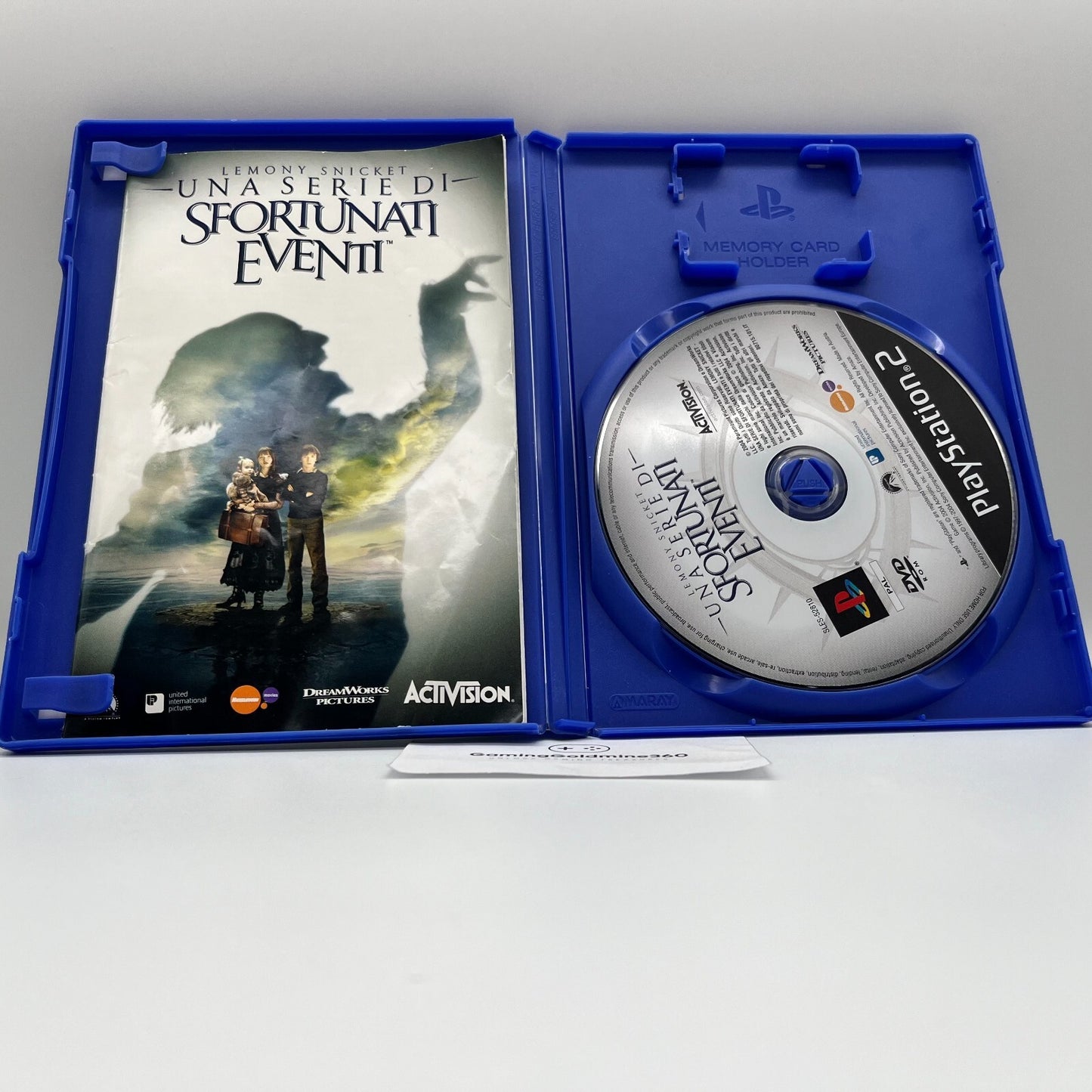 Una Serie di Sfortunati Eventi PS2 Italiano Completo Sony PlayStation 2 OTTIMO
