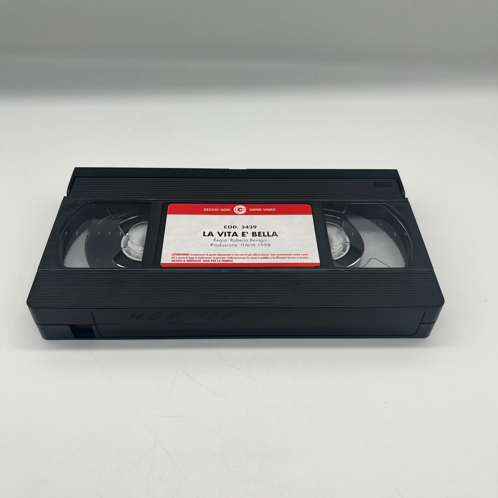 VHS La Vita è Bella 🎬 Roberto Benigni 1997 Ita Cecchi Gori Home Video