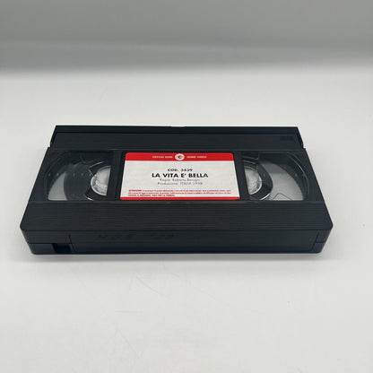 VHS La Vita è Bella 🎬 Roberto Benigni 1997 Ita Cecchi Gori Home Video
