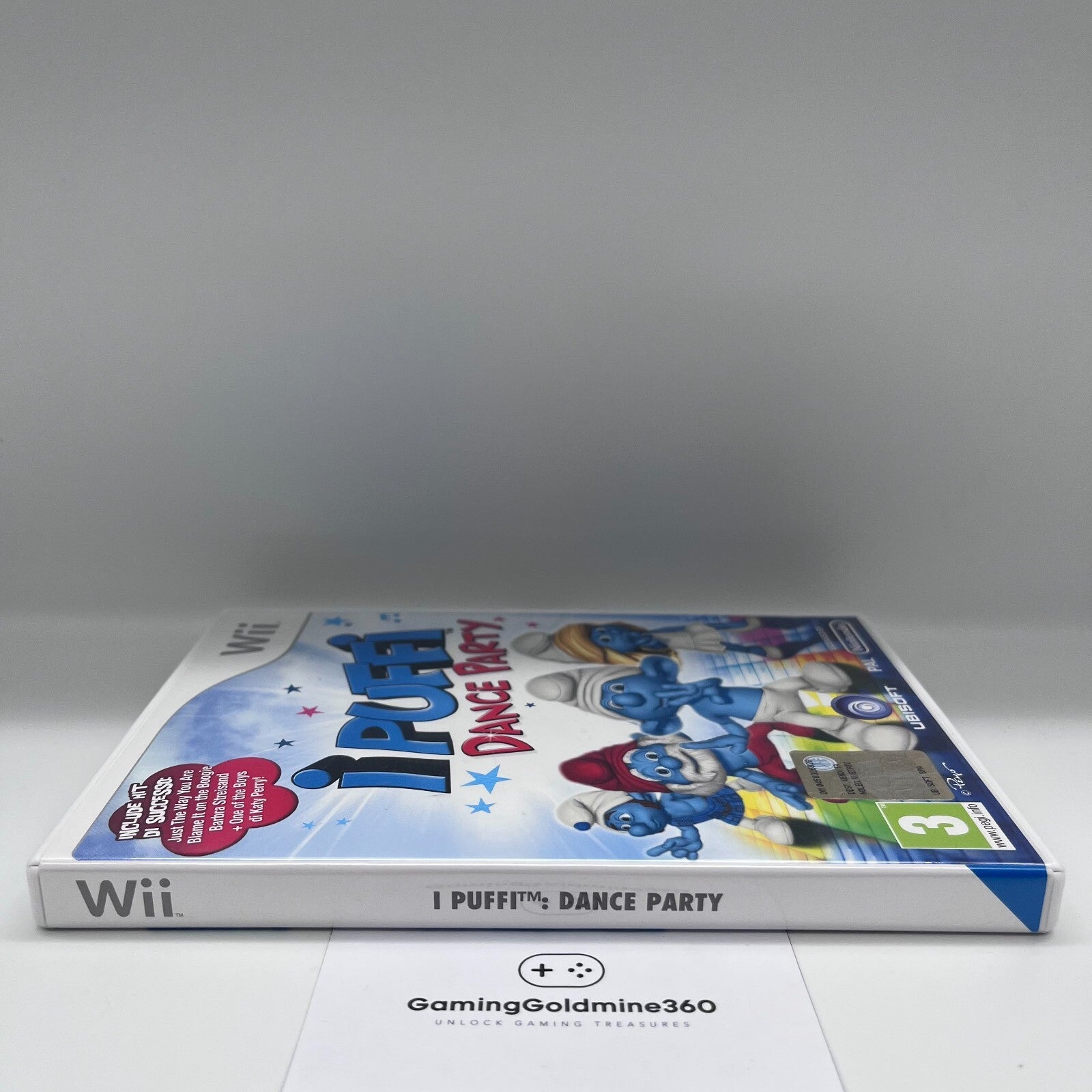 I PUFFI Dance Party Nintendo Wii Italiano PAL Completo con Manuale COME NUOVO