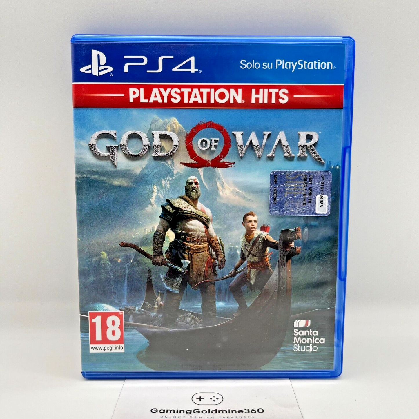 God of War PS4 Italiano Completo con Manuale Sony PlayStation Hits 4 COME NUOVO