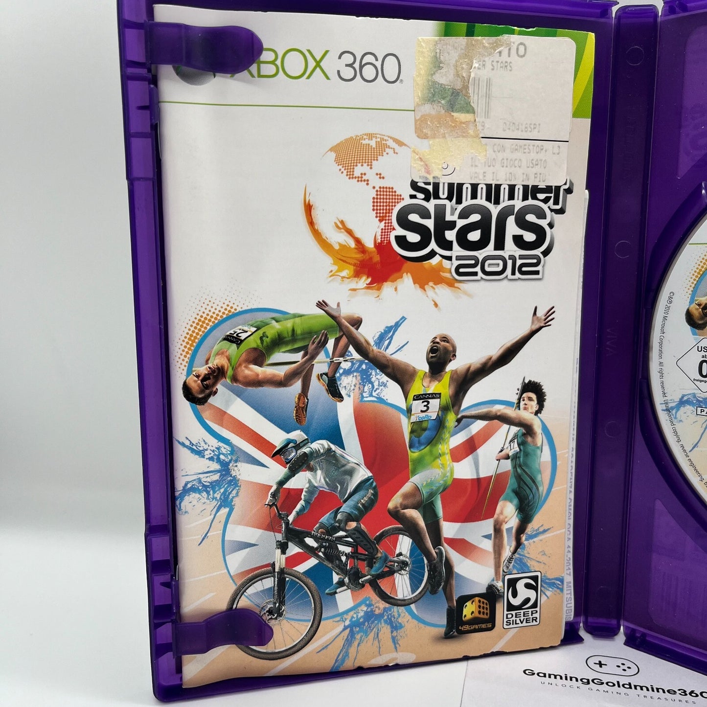 Summer Stars 2012 Xbox 360 Italiano Completo PAL DeepSilver Microsoft OTTIMO