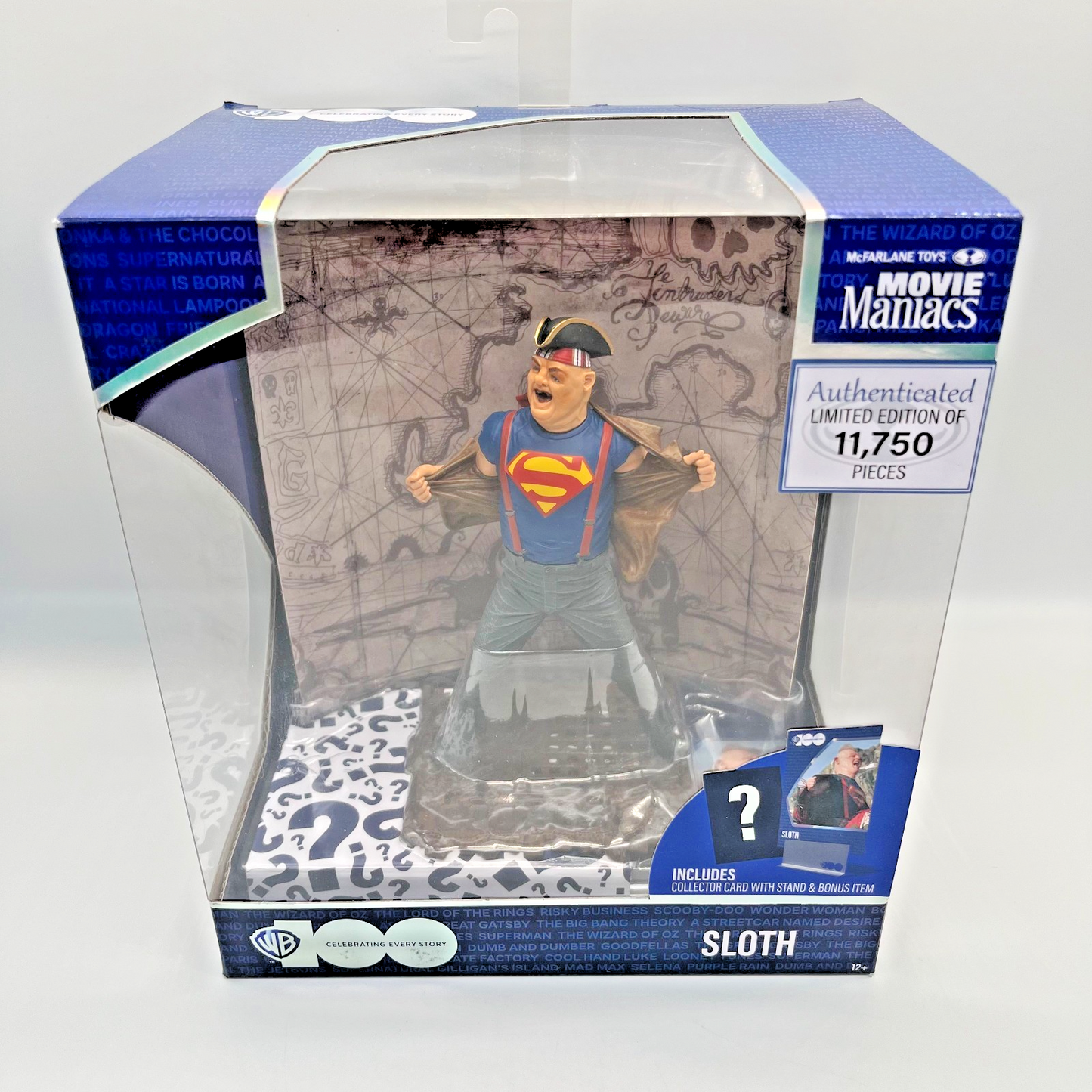 Sloth The Goonies Serie Limitata McFarlane Movie Maniacs Action Figure USA