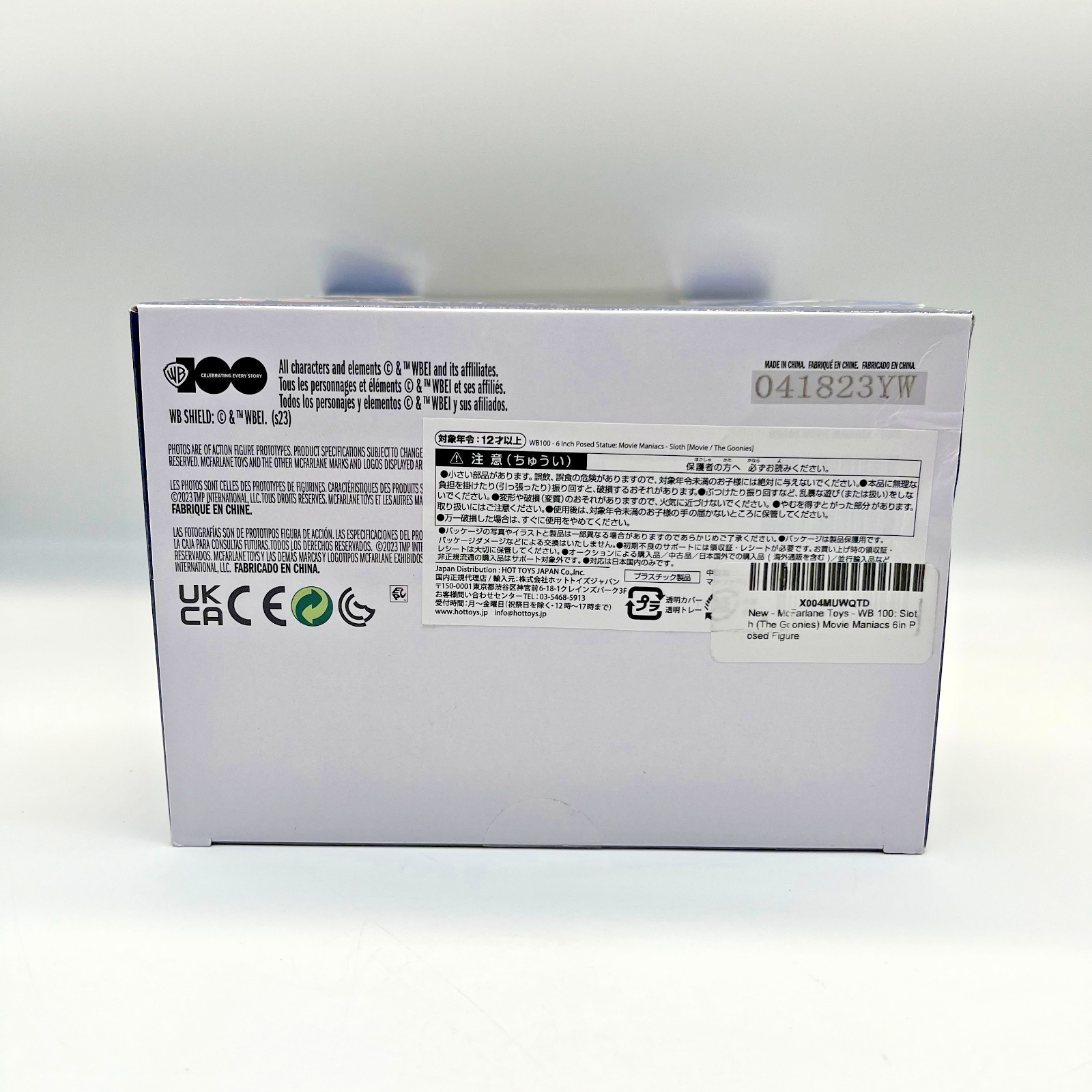 Sloth The Goonies Serie Limitata McFarlane Movie Maniacs Action Figure USA