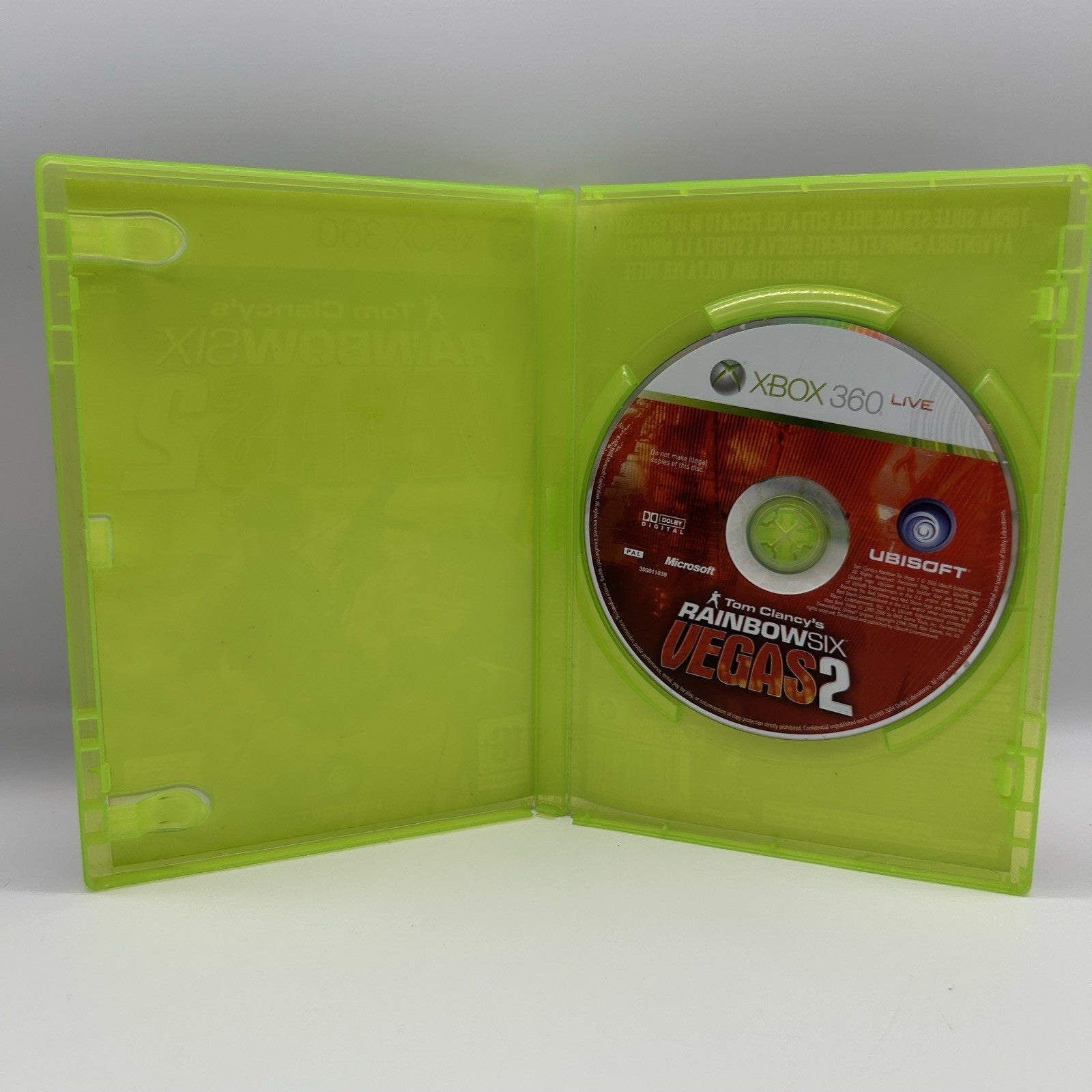 Tom Clancy's Rainbow Six Vegas 1 + 2 Lotto 2 Giochi Xbox 360 PAL Ubisoft FPS