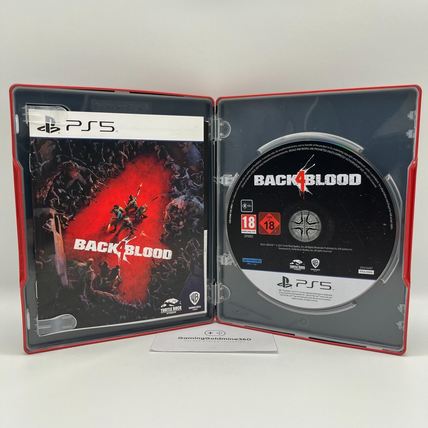 Back 4 Blood Deluxe Edition Steelbook PS5 Italiano Completo Sony PlayStation 5
