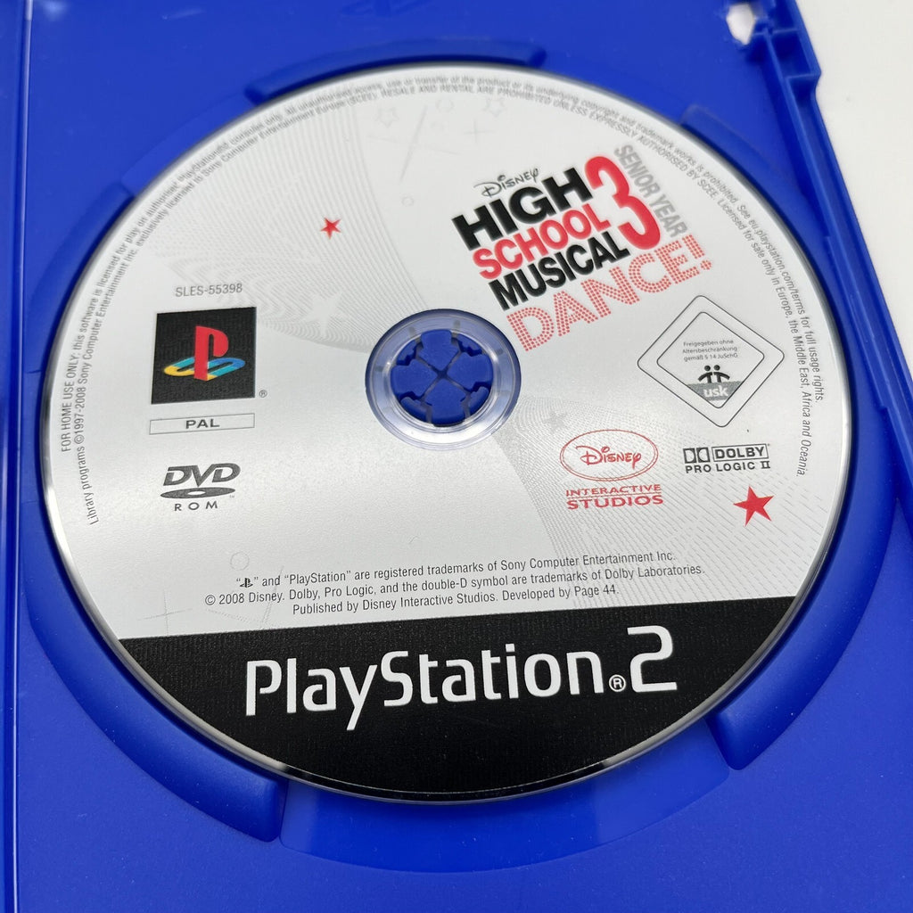 Disney High School Musical 3 SING IT + DANCE PS2 Italiano Completi PlayStation 2