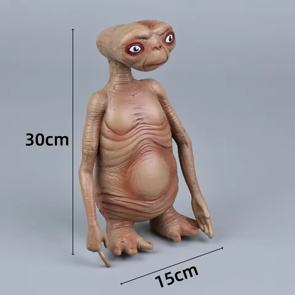 E.T. L’Extra-Terrestre Replica 30cm Foam Figure Prop Doll Collezione Cinema