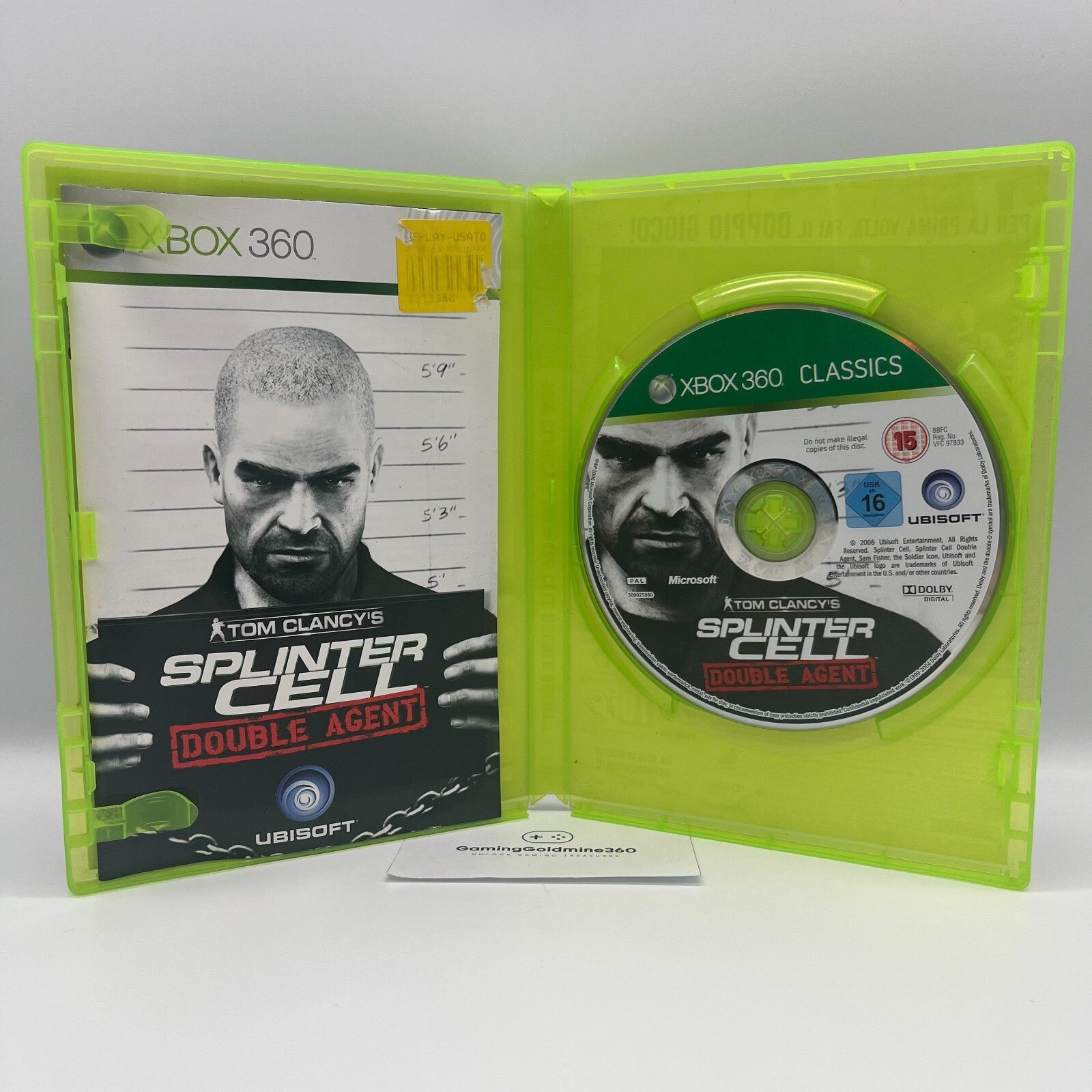 Tom Clancy's Splinter Cell Double Agent Xbox 360 CLASSICS Italiano PAL Ubisoft