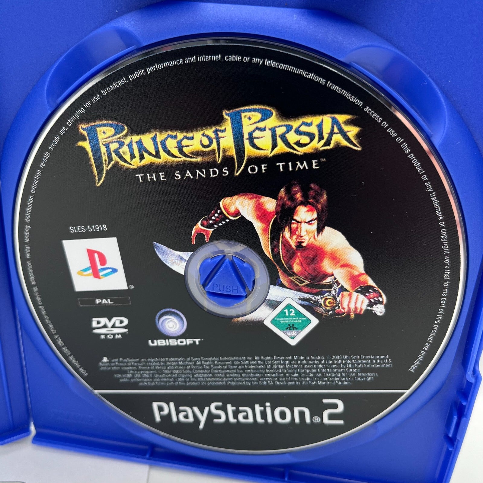 Prince of Persia Le Sabbie del Tempo PS2 Italiano PAL Ubisoft Sony PlayStation 2