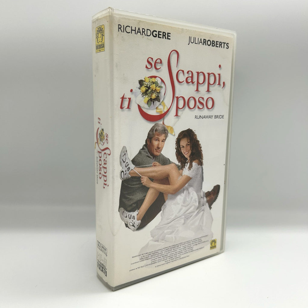 Se scappi, ti sposo (Runaway Bride) in VHS, edizione italiana Medusa 1999