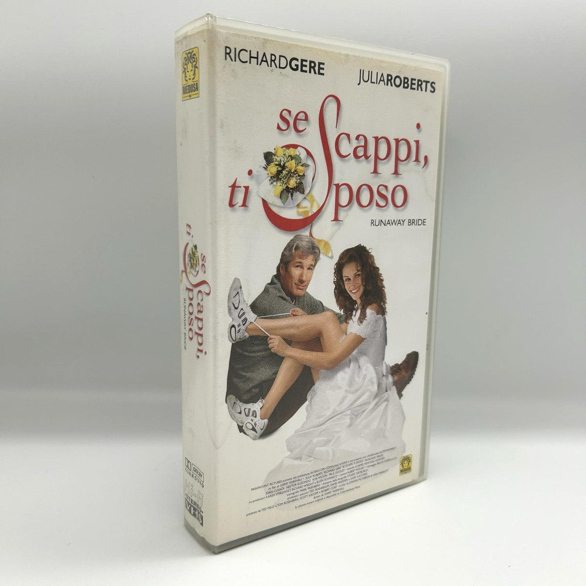Se scappi, ti sposo (Runaway Bride) in VHS, edizione italiana Medusa 1999