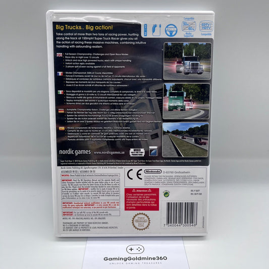 Super Truck Racer Nintendo Wii Italiano PAL Completo con Manuale COME NUOVO