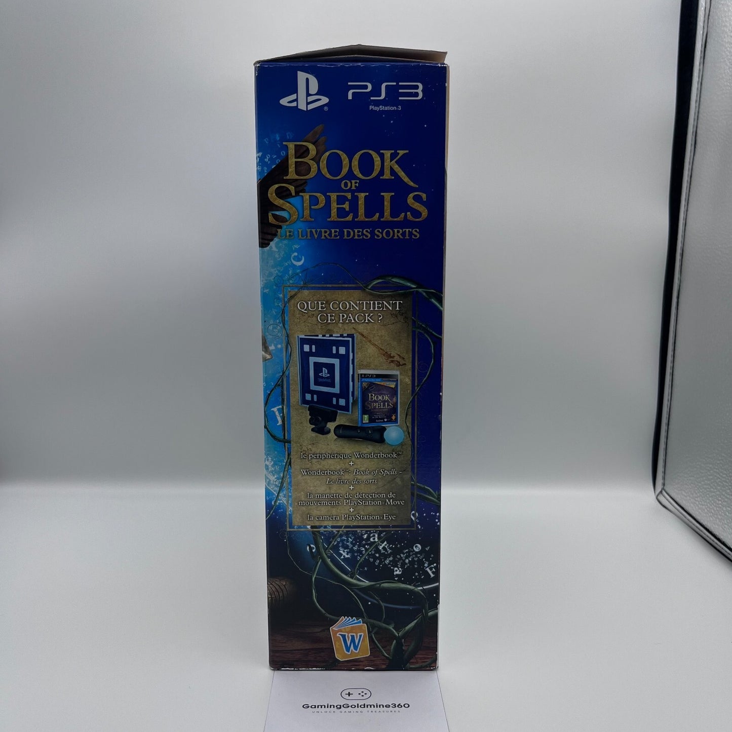 Wonderbook BOOK OF SPELLS PS3 Completo PAL Gioco+Libro+Camera+PS Move Sony OTTIM