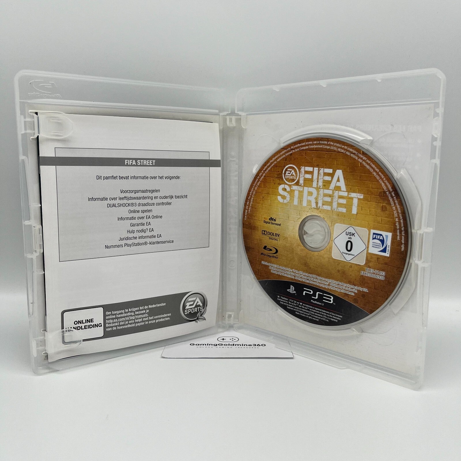 FIFA Street PS3 PAL Multilingua Completo Manuale EA Sony PlayStation 3 OTTIMO