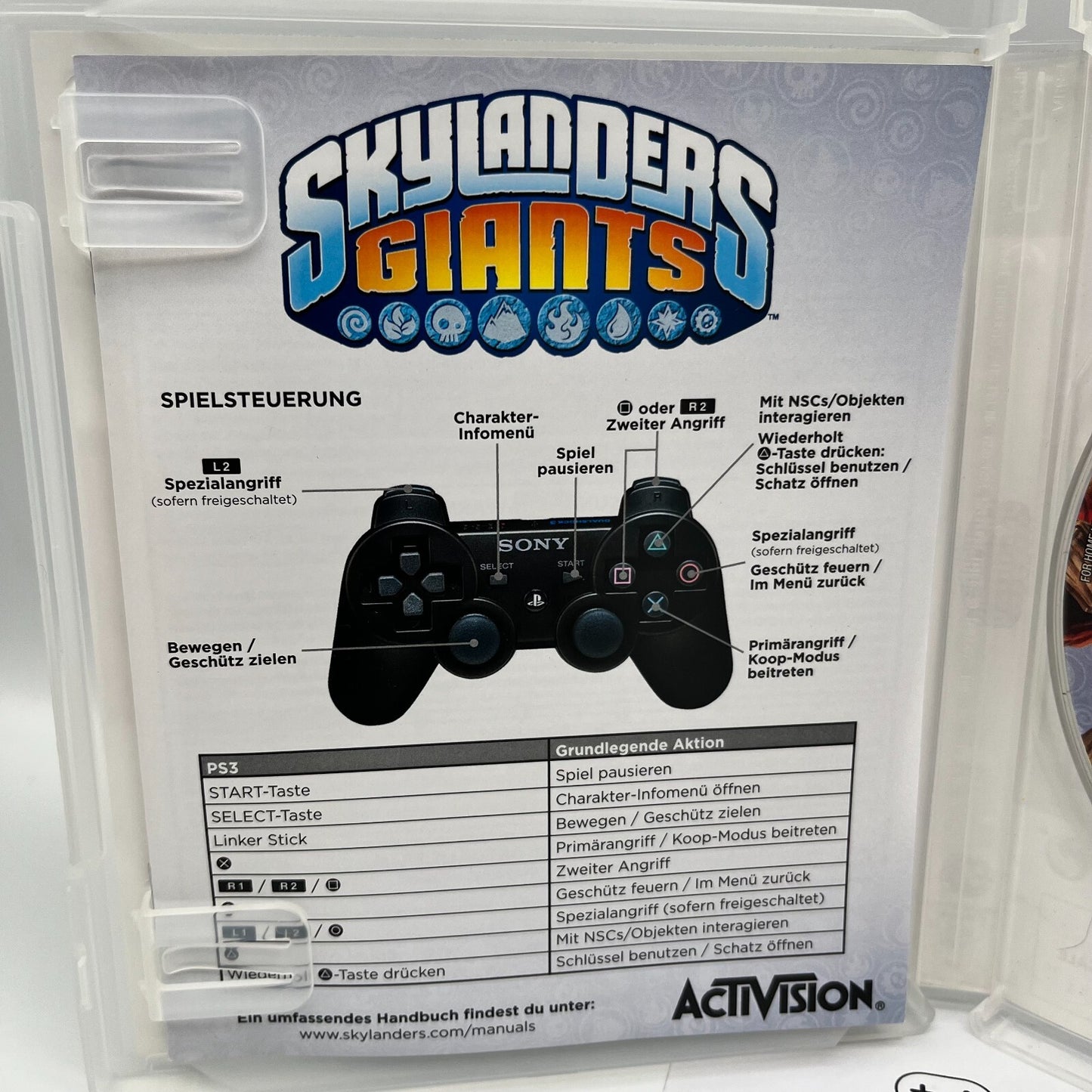 SKYLANDERS Giants PS3 Italiano Completo PAL Activision Sony PlayStation 3 OTTIMO