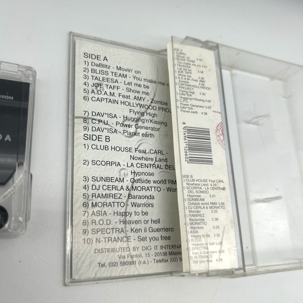 Match Music Machine The Compilation Musicassetta MC Dance Eurodance Anni 90
