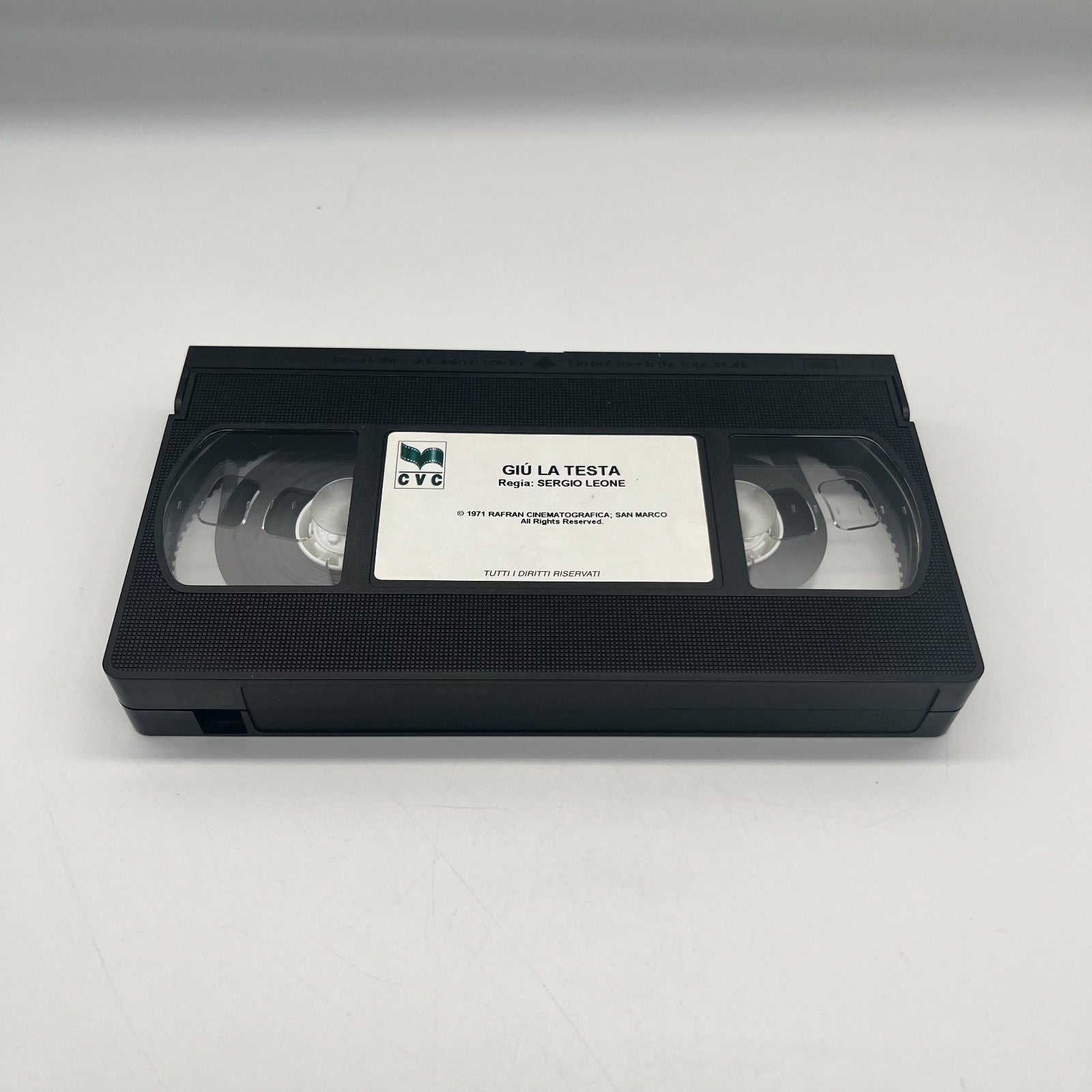 🎬 3x VHS Sergio Leone Western CLINT EASTWOOD Dollaro CVC