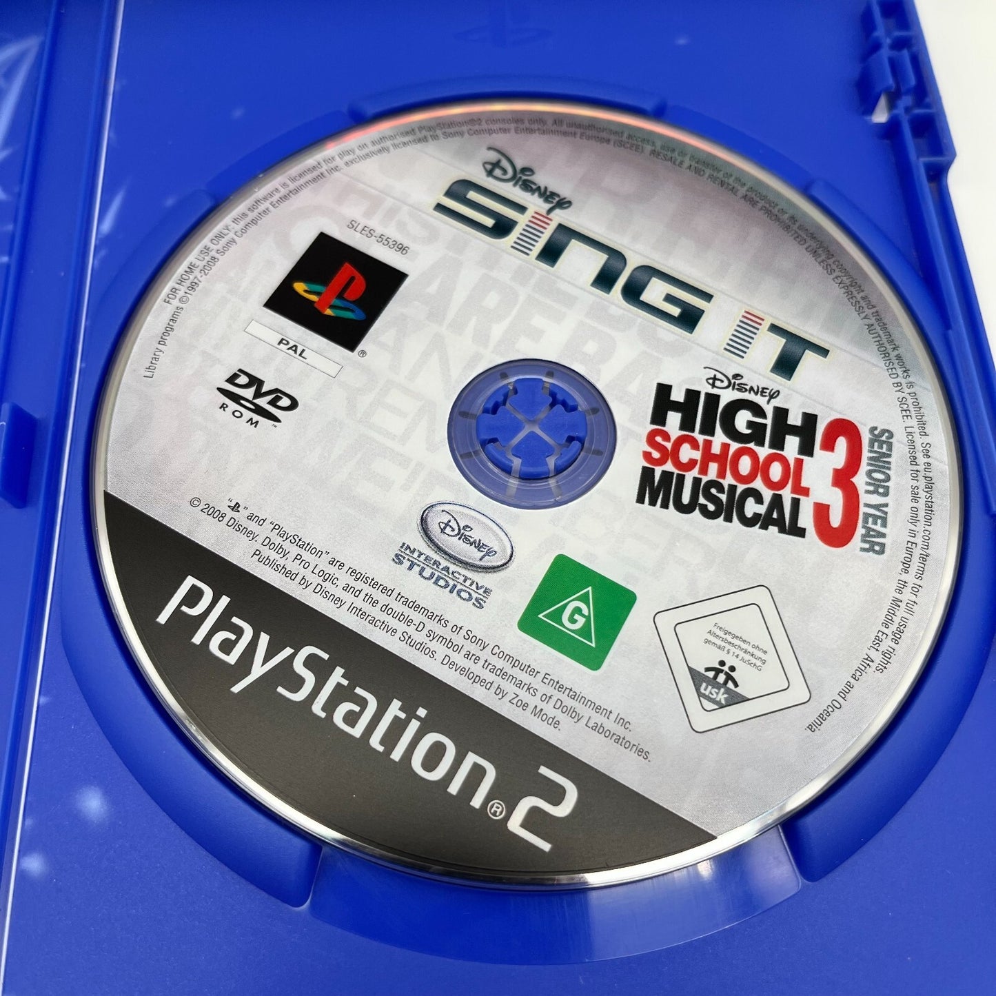 Disney High School Musical 3 SING IT + DANCE PS2 Italiano Completi PlayStation 2