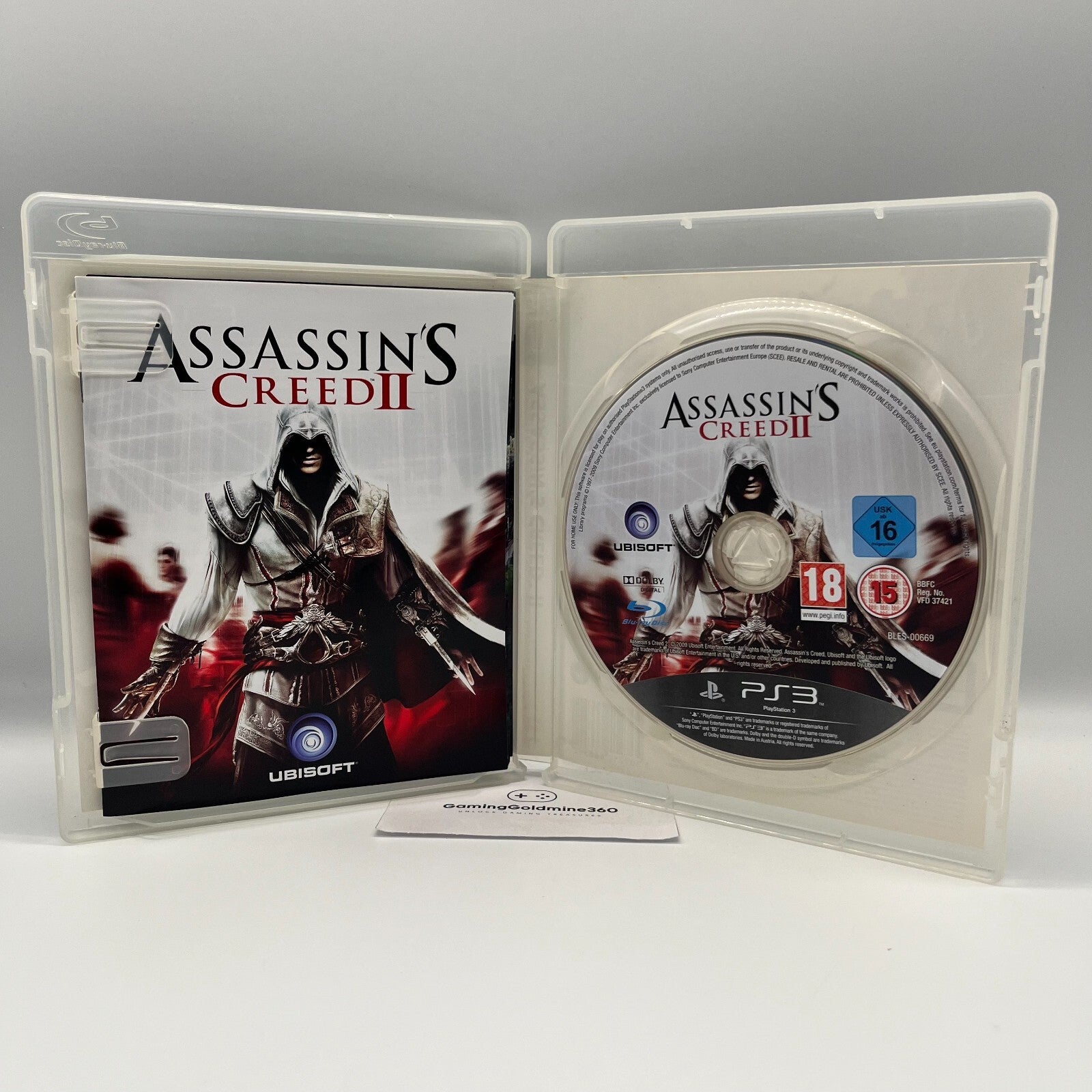 Assassin's Creed II 2 PS3 Italiano Completo PAL Gioco Ubisoft Sony PlayStation 3