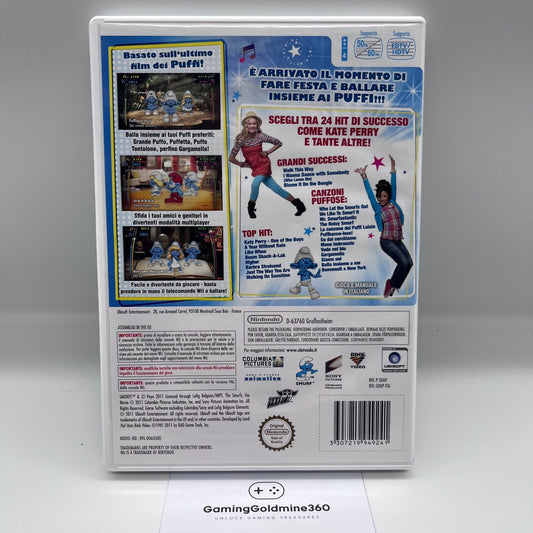 I PUFFI Dance Party Nintendo Wii Italiano PAL Completo con Manuale COME NUOVO