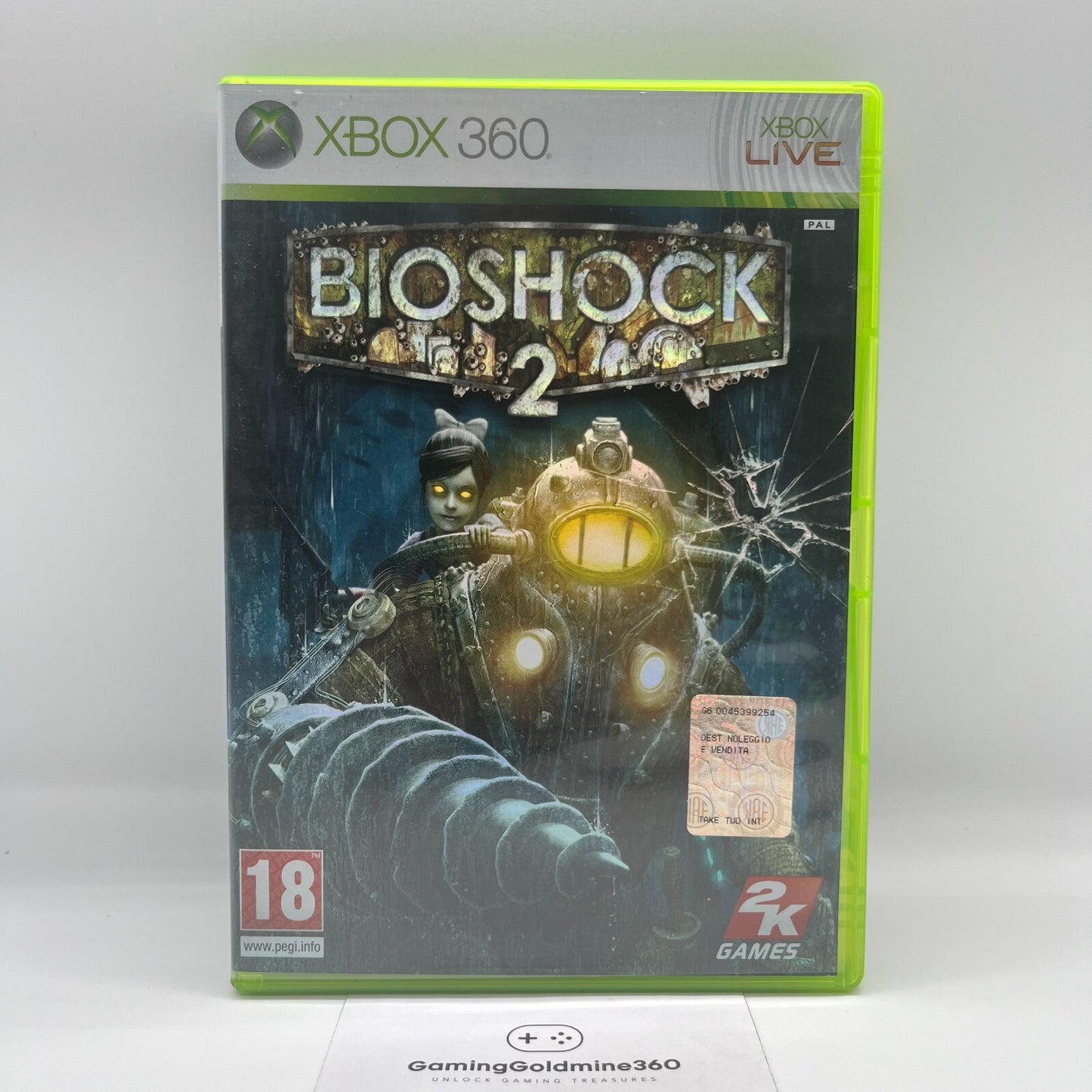 BioShock + BioShock 2 Xbox 360 ITALIANO Completi con Manuale COME NUOVI 2K Games
