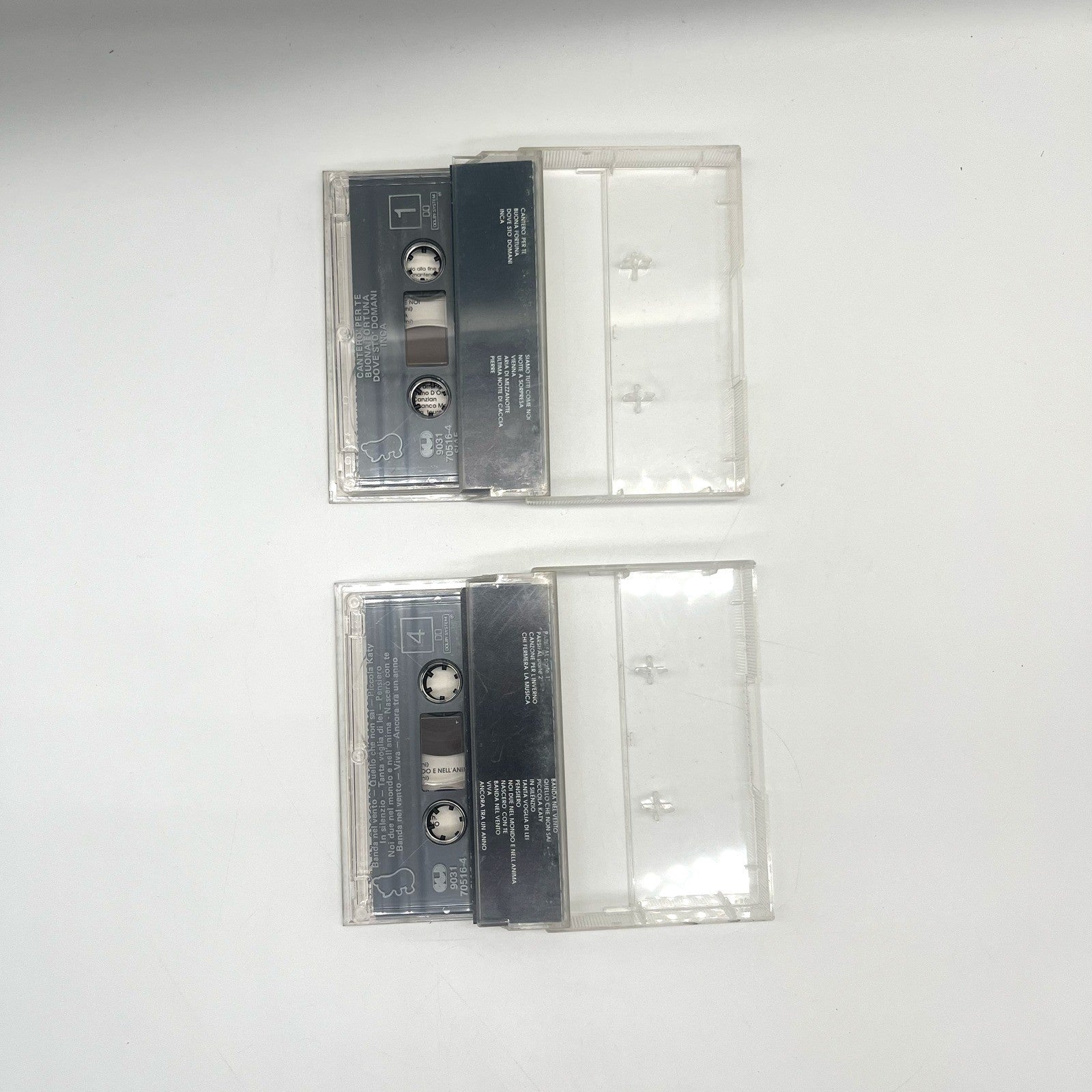 Pooh Palasport Musicassetta Doppia MC CGD 1982 Live Italiana Vintage Testata