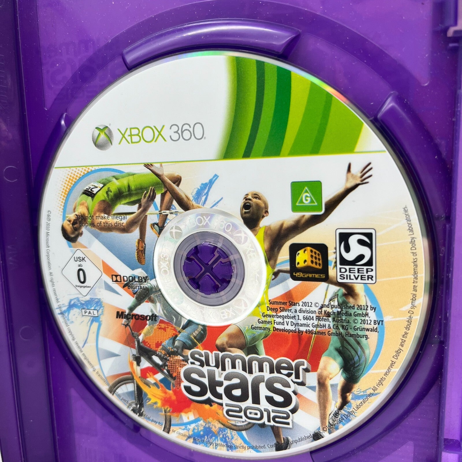 Summer Stars 2012 Xbox 360 Italiano Completo PAL DeepSilver Microsoft OTTIMO