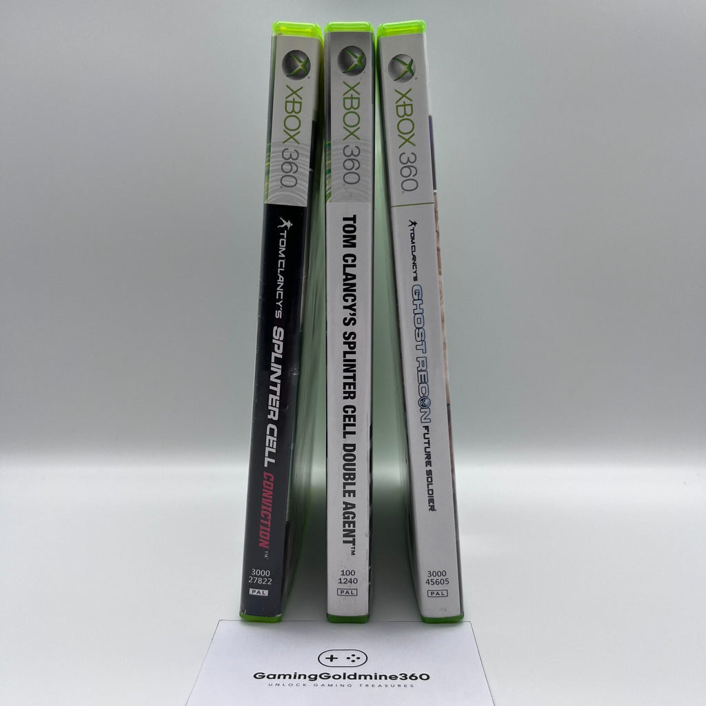 Tom Clancy's: Conviction, Double Agent, Ghost Recon Future Soldier Xbox 360 PAL